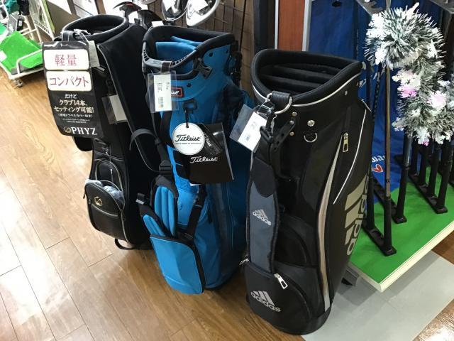 値下げ　新品未使用　ゴルフバッグ OMNIX GOLF JAPAN ゴルフ カートキャディバッグ Transparent
